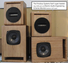 Load image into Gallery viewer, Frivolous Systems: Fast1 Aluminum Ribbon Super Tweeter - Pair